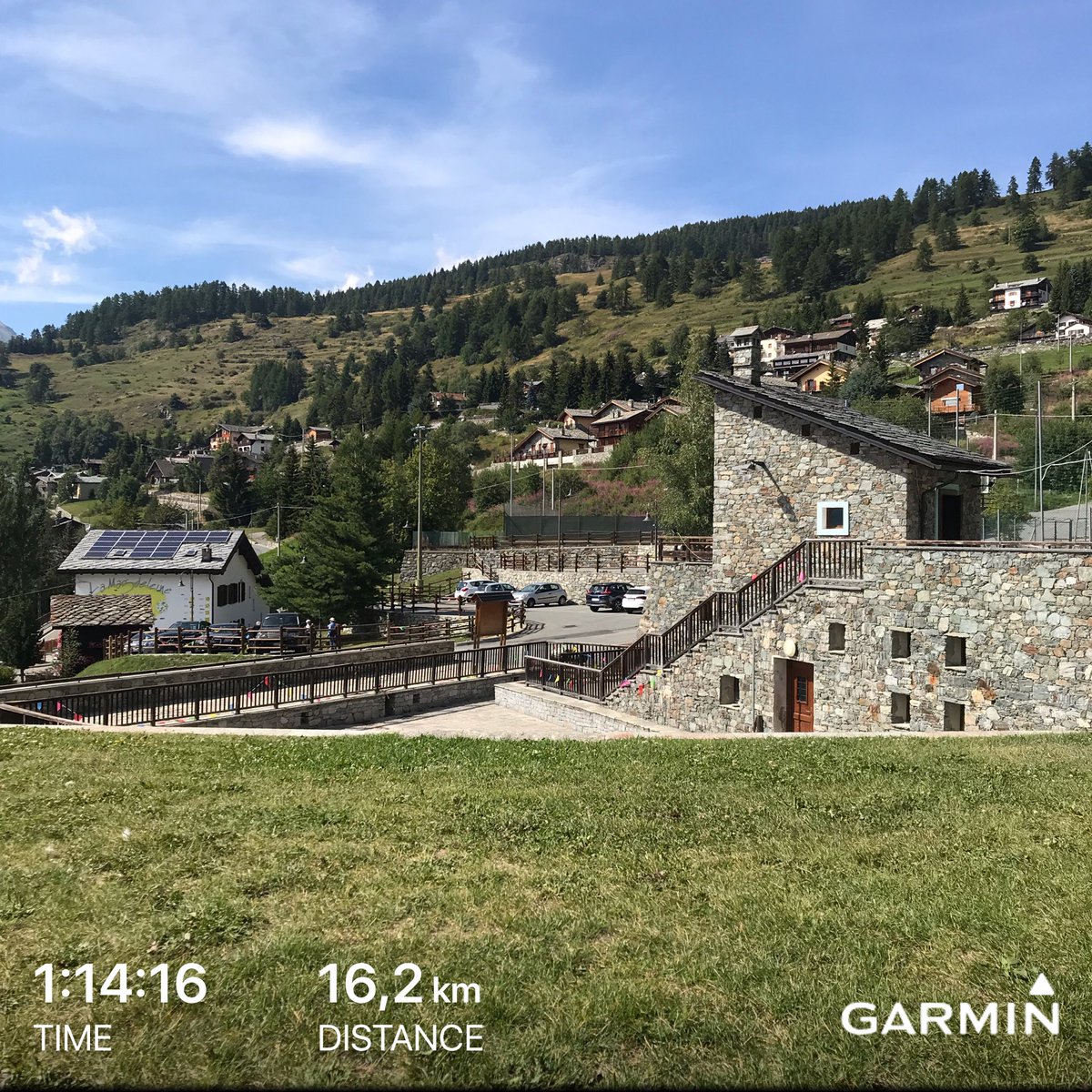 mam265's tweet image. Pensavo di fare molta meno fatica oggi, ma non sono abituato a correre con dislivello, 16.2km a 4'34" e D330+ #running #eatslow