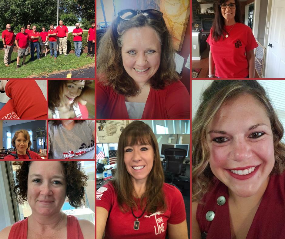 soldiersangels's tweet photo. It's #REDFriday! Show us how you #RememberEveryoneDeployed by tweeting us a photo and we'll feature you in next week's collage. https://t.co/aJXjp7wDgd