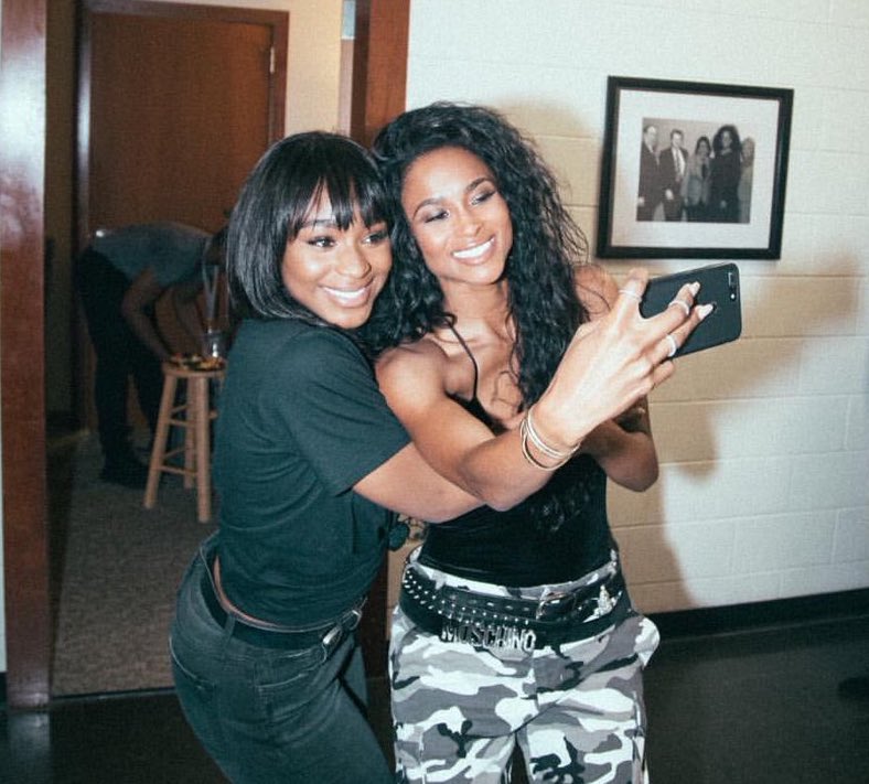 . @Normani’s childhood idol  @Ciara shows love to her and the  #Motivation music video on Twitter. 