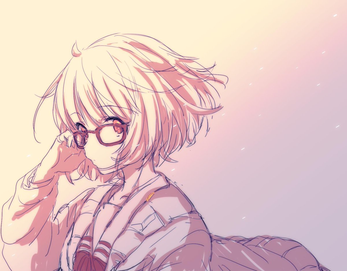 境界の彼方の栗山未来ちゃん えむおのイラスト