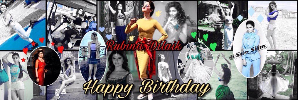 SultanaAShikho's tweet photo. . . . . •● ♡ 8/2019 ♡ ●• . . . .
▫️◽◻ #HappyBirthdayRubinaDilaik ◻◽▫️
10 days 2 go 4
#Rubinadilaik ji Ka Bdy
@RubiDilaik 😘love u baby #Gulabboo
#NewHeaderPic
#NewProfiePic
#FansEdits
🎉👏🏻🎈🎂🎈👏🏻🎉
#RDFans use this pics for our celebration if u like it 😘 https://t.co/bnisoCbCjd
