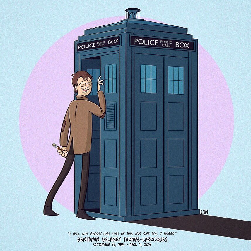 LumberjackNick's tweet photo. Awhile ago I had the opportunity to do this poignant piece for a family who recently lost their son who was a huge Whovian (Dr. Who fan)

.
#drwho #whovian #tardis #doctorwho #thedoctor #eleventhdoctor #mattsmith #fandom #dw #magicalstitches #whovians #doctorwhofan #doctorwhoedit https://t.co/Y3vxTWO1AQ