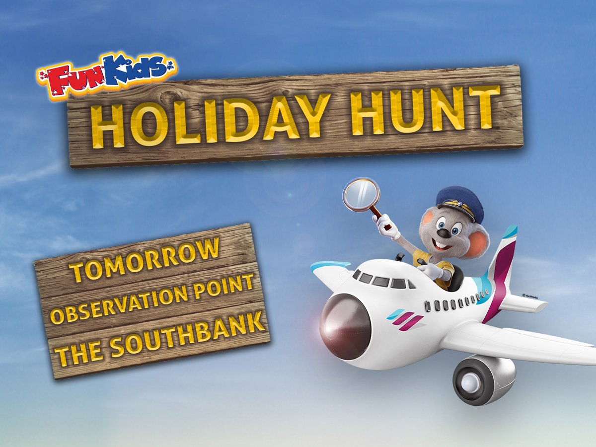 EdEuromaus's tweet photo. Join @eurowings, @EuropaParkUK, @visitbawu &amp; @STR_Airport #TOMORROW at Observation Point 📍 on #London's #Southbank for the #adventure #HolidayHunt 🗺 of the #summer!

#family #kidsactivities #kids #activities #free #win #giveaways #prizes https://t.co/LkpMwTDvAg