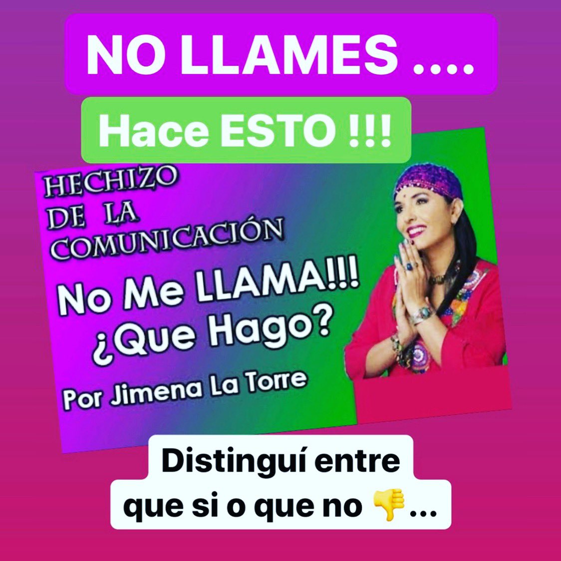 Jimena_LaTorre's tweet photo. Cuando no te llama y desesperas .
No llames hace lo que esté video indica ...
https://t.co/CAl1B4lcmX
#consejosMagicos #autoayuda #conciencia #empezaporvos #autocontencion #autoestima #signos #astros #universo https://t.co/gUlf4WVyGp