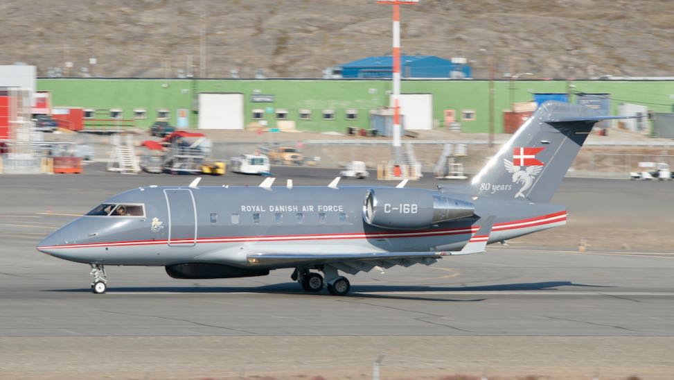 FrankReardon1's tweet photo. Departing #C168 by #RDAF "Royal Danish Air Force" #Canadair CL-600-2B16 Challenger 604 in #Iqaluit #Nunavut on AUG.15.2019 #YFBSpotters #AVGEEKS #YFB https://t.co/ZlidSFO06J