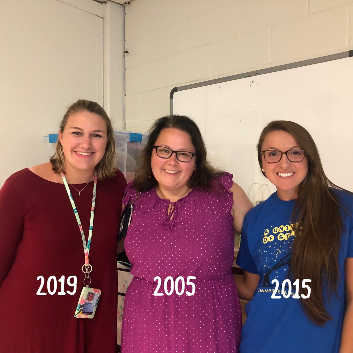 <a href="/SteveSchoolofED/">SUSchoolofEducation</a> alumni unite in <a href="/AACountySchools/">AACPS</a> ! Welcome to Kindergarten and #AACPSAwesome !