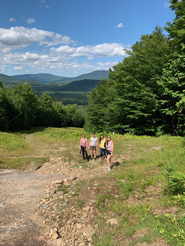 Hiking with my new science buddies #WomenInScience #GRCcatecholamines #AmazingWomen
#TalentedWomen