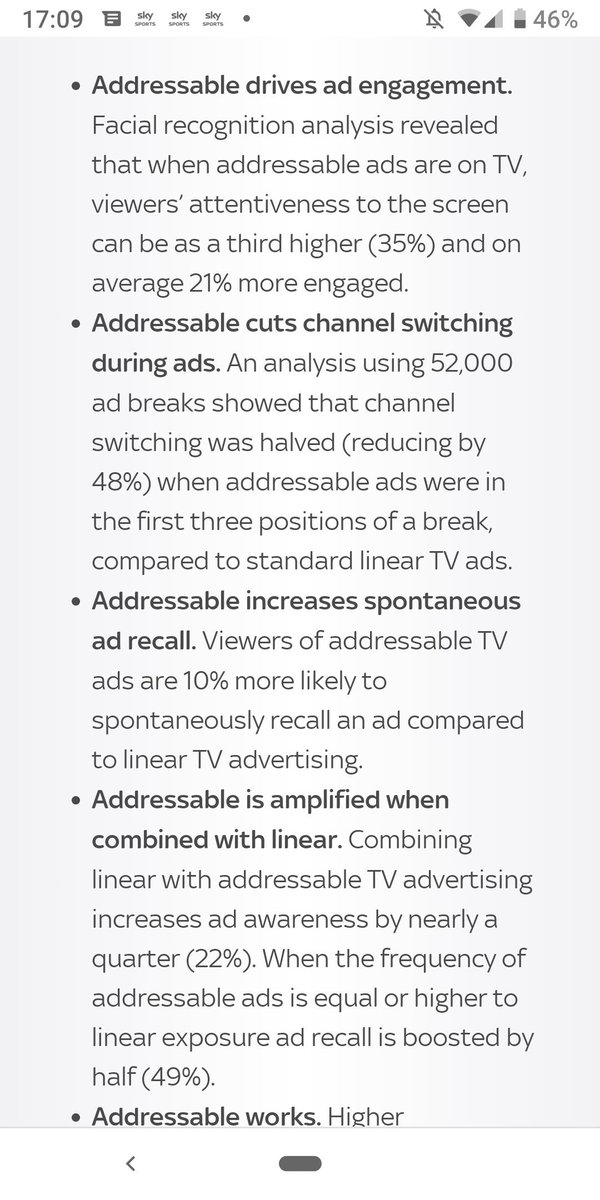 simonbigpicture's tweet photo. Addressable ads work - channel switching halves & attention is up
https://t.co/yROyh6h9FI https://t.co/K36I8RAaPB