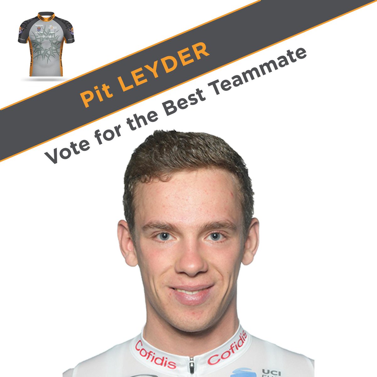 ArcticRaceofN's tweet photo. Time for the second ⚔️ VIKING JERSEY⚔️
The competitors for best teammate today are:

⭐️Stijn Devolder - CORENDON-CIRCUS

⭐️Johan Le Bon - VITAL CONCEPT

⭐️Pit Leyder - COFIDIS

⭐️ Julien Mortier - WALLONIE BRUXELLES

Comment to vote for your favorite!

#ArcticRace https://t.co/5W2So7QbMk