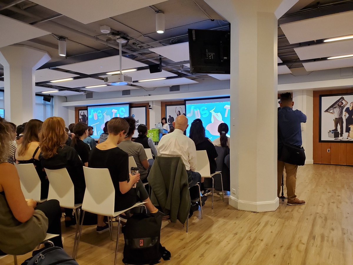 mybluewristband's tweet image. I'm at @SanFrancisco_CM!

Ziggy Khan is speaking about the Lakota and the Wounded Knee ride. Her introduction to this was the book, Bury My Heart at Wounded Knee.

#creativemornings
#cmjustice