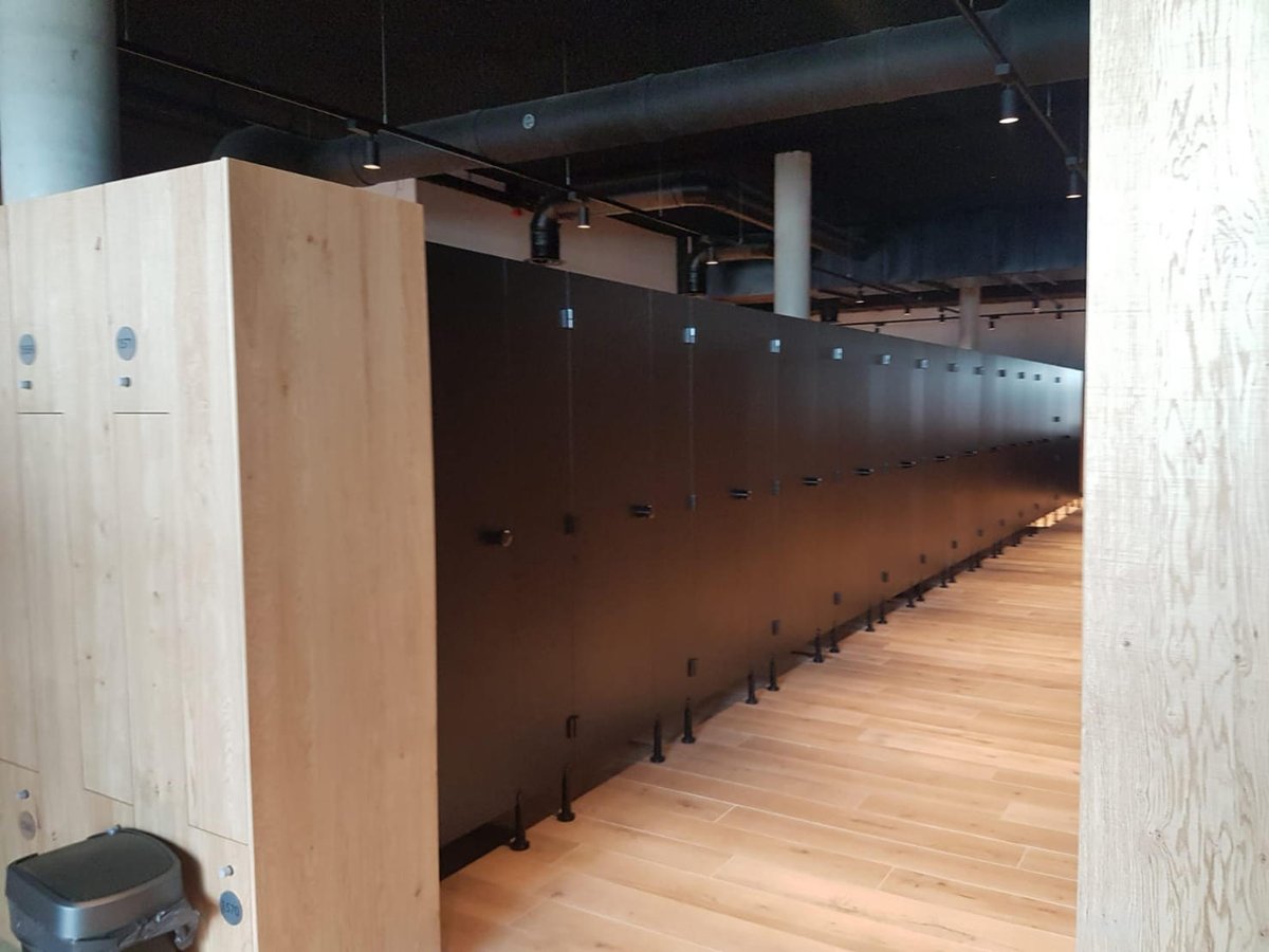 Well designed lockers perfect for gyms and leisure centres 

#Capella #Washrooms #cubicles #projects #excitingtimes #community