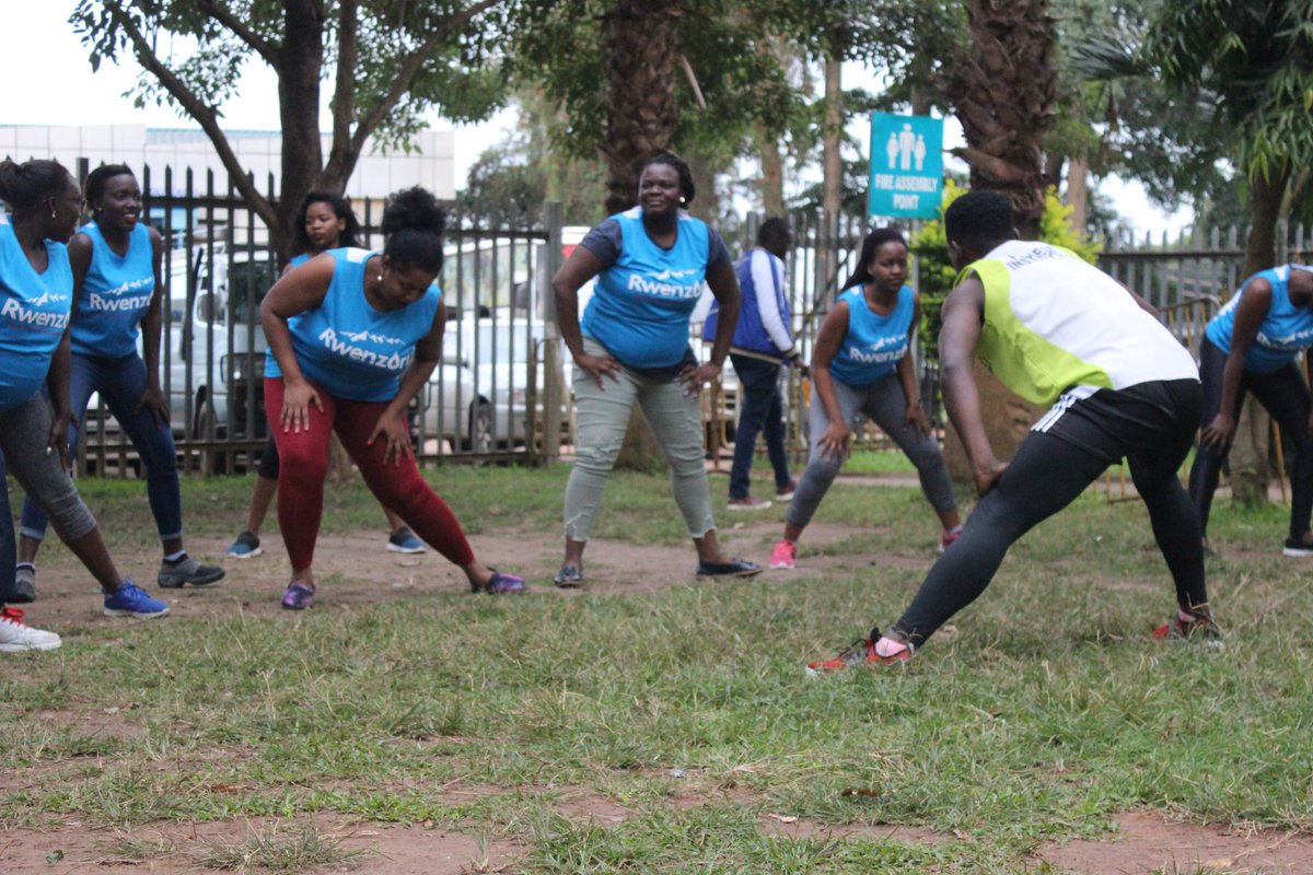 RwenzoriUg's tweet photo. After a long week of pressure, deadlines, issues, and crises, Uganda's finest PR Practitioners are venting out while keeping in shape at this month's #PRAUHealthRun. Spot anyone you know? Tag them. #hydrate https://t.co/UFF8k4HkoM