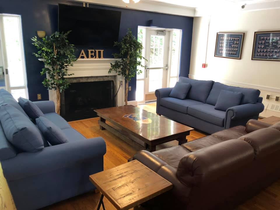 AEPiLehigh's tweet photo. Fraternity House Friday—We’ve been working hard getting ready for move-in beginning on Wednesday! https://t.co/WuZC8klIVP