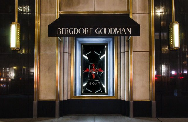 .<a href="/Bergdorfs/">Bergdorf Goodman</a> and Goat are partnering on an installation of rare sneakers for New York Fashion Week. 🔐 bit.ly/2z1SBYT