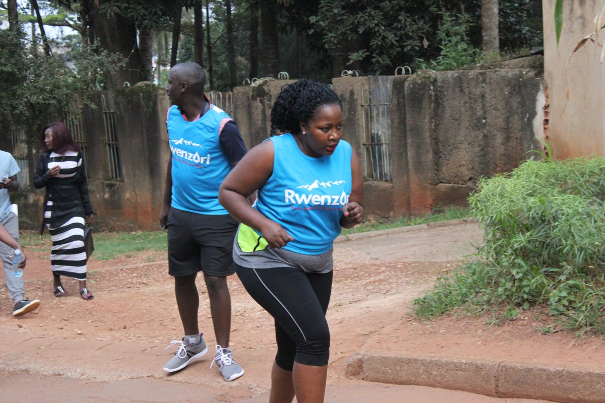 RwenzoriUg's tweet photo. Get set, on your marks, reaadddyyy...GOOO!!! The race is on and the PR gurus are taking the competition to a whole new level. #PRAUHealthRun #hydrate https://t.co/NpFslxy8P6