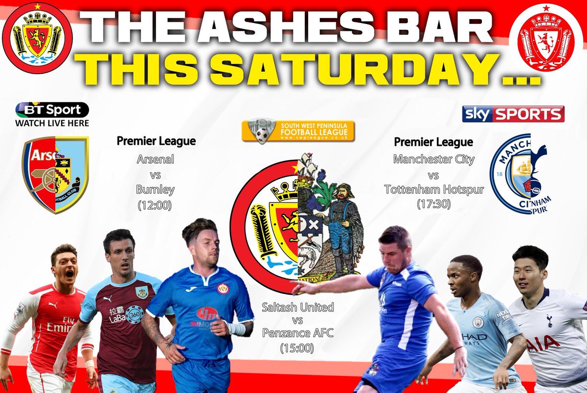 saltashunited's tweet photo. Come on Saltash we are looking for RT’s to Help us spread the word.The football club is the place to be tomorrow. @SaltashHour @Glow15Saltash @LoveSaltash @QStore_Saltash @SaltashBaptist @SaltashCFRS @Saltash_Regatta @Saltash_Carpets @InSaltashTown @SaltashPolice @saltashrecords https://t.co/rjYHOyHQJ6