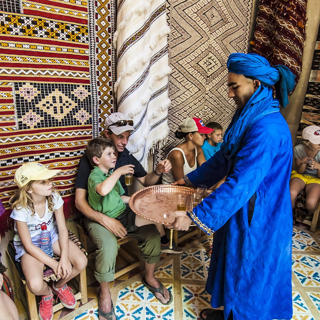 ClassicJrneys's tweet image. In Morocco, sip local mint tea in a Moroccan family's home before strolling through the #FèsMedina with the help of local guides that make you feel at home! bit.ly/308NNx0