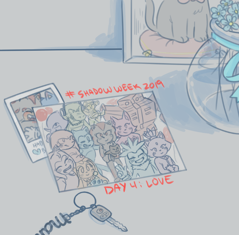 Bl00Doodle's tweet image. #ShadowWeek2019 @WeekShadow Day4: Love
Im really not satisfied with this one hAHA but here it is, Love 😔💕