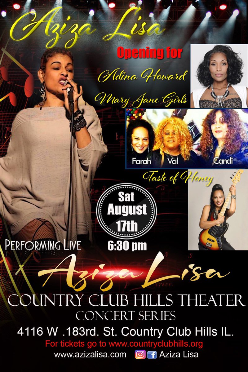 AzlLisa's tweet image. This Sat, Aug 17th HOTTTT show!!!!! Go to countryclubhillstheater.org for tickets