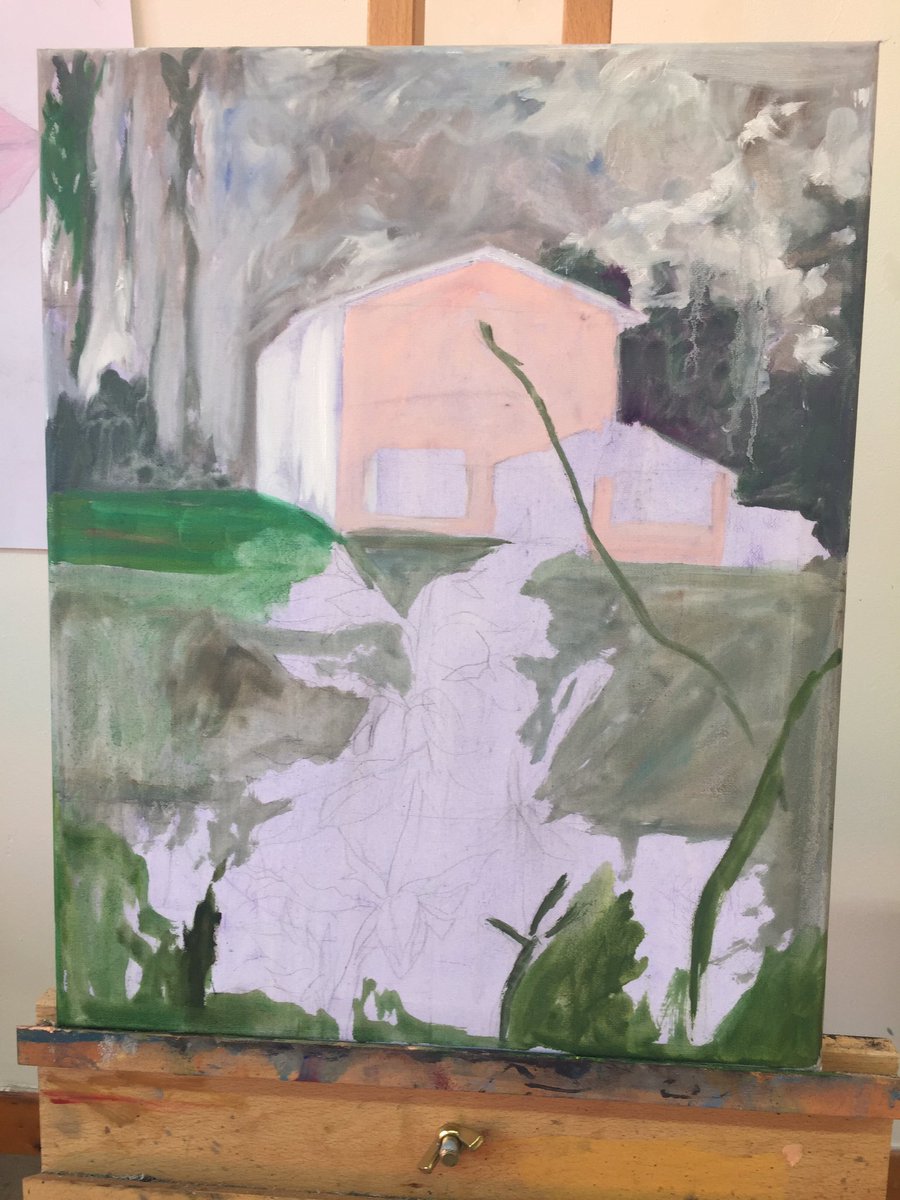 sarah_in_colour's tweet photo. Look at the difference a week makes! Our @KibbleCharity #oilpainting classes continue to go well at @PaisleyIn with the lovely @trinkie69 thank you for your continued support and energy! #paintingdevelopment #triadiclearning #commonthird #traumainformed #artsaward https://t.co/HA9WOeAkes