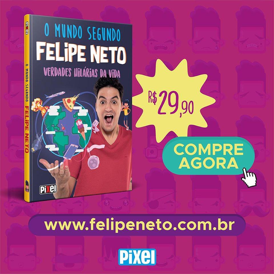 Olá, Senhoras e senhores!Saibam que tem lançamento do novo livro do @felipeneto ilustrado por este que vos fala! Foi um trabalho que adorei fazer e o resultado, modéstia à parte, ficou excelente!Para quem quiser comprar e dar aquela força: http://www.felipeneto.com.br
