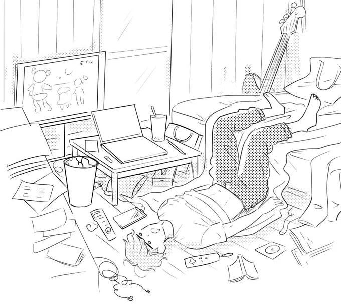 完全にOFFになった了くん 