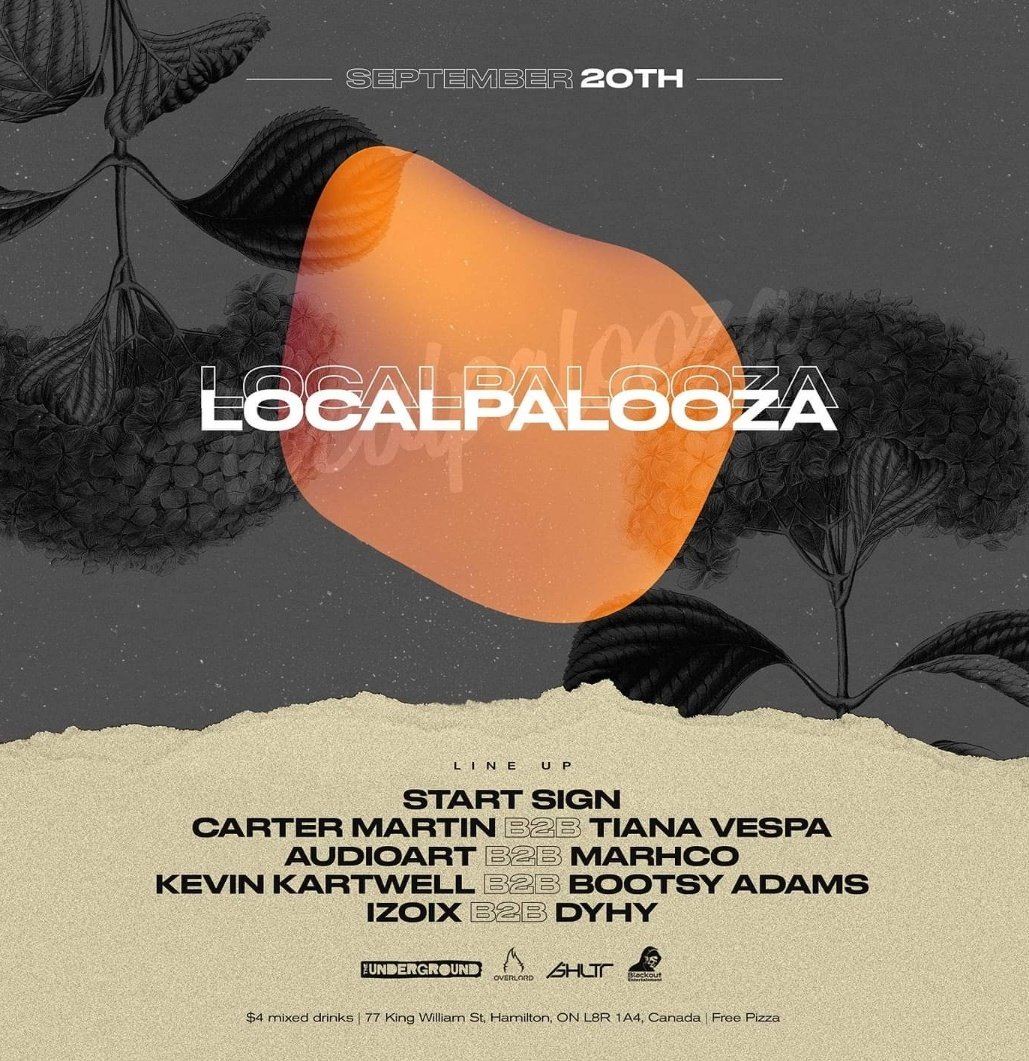 OverlordEnt's tweet photo. Localpalooza Rd 2!! $4 mixed drinks and FREE 🍕 Going down in the hammer September 20th! https://t.co/fgnox75rpV