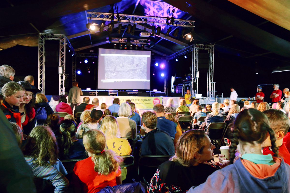 UniExeCornwall's tweet photo. A massive thank you to all of those who came out for yet another incredible #ScienceintheSquare!
And to all of our budding scientists in the crowd... The world is your oyster 🌍🔬👩🔬 https://t.co/kn8gMFCZNe