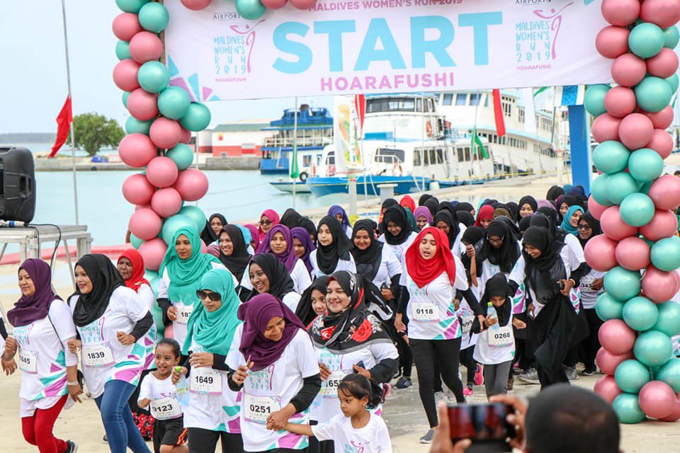 RunWomens's tweet photo. “Maldives Womens Run Hoarafushi” 14th August 2019 https://t.co/2MfgJOSCfl