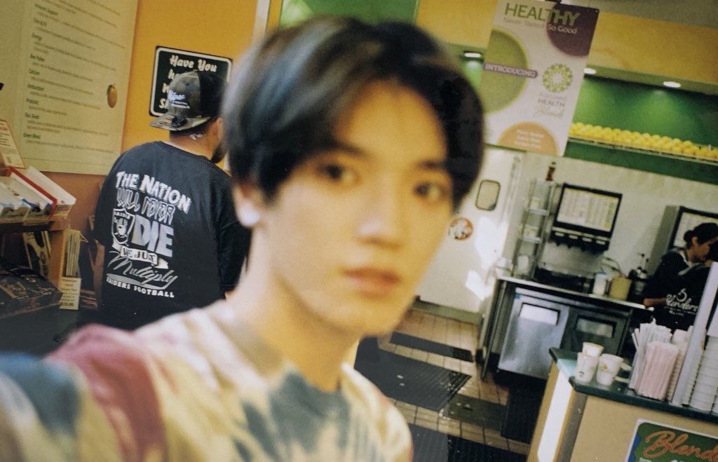 : Contax T2 (probably): Kodak Gold 200 (or other Kodak films)But it’s really possible too if he used Fuji films such as Superia Premium #NCT카메라  #태용  #TYTRACK  #NCT  #NCTOGRAPHY  #35mm
