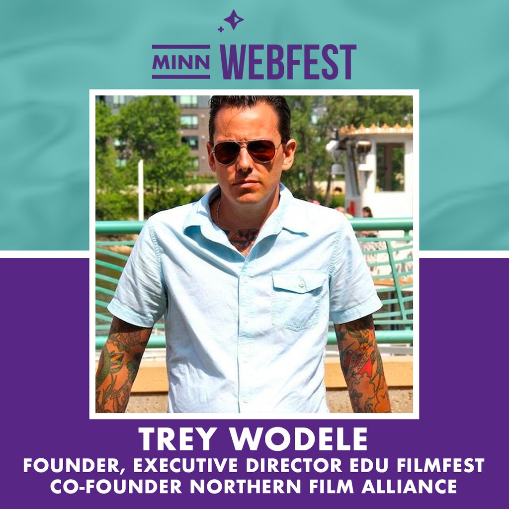 #MNWebFest is excited to announce that TREY WODELE is a juror for #MNWebFest2019!⁠

⁠Trey is a leading educator for youth in digital arts. He is Program Chair for Digital Video and Media production at <a href="/IPR_School/">IPR College</a> and co-founded <a href="/EduFilmFestival/">EDU Film Festival</a>.