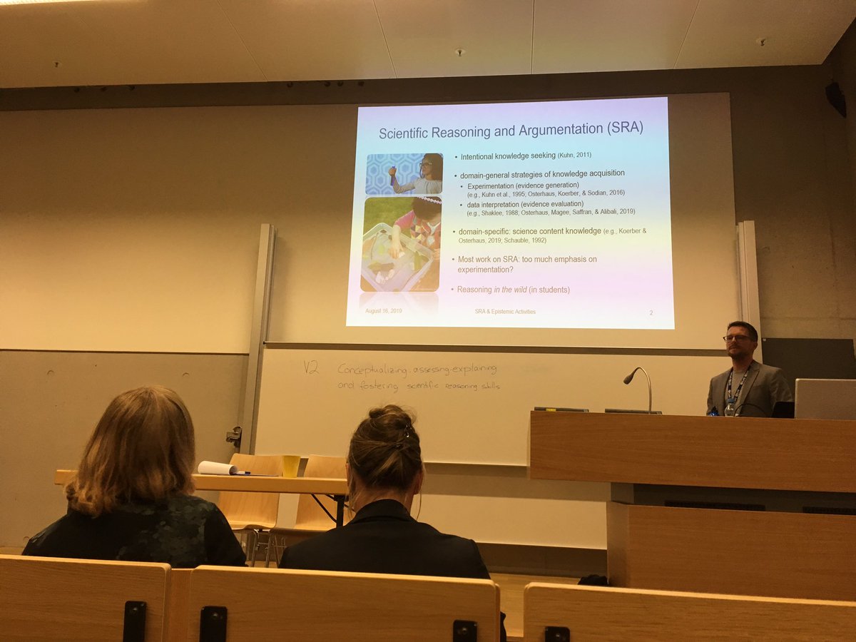 Adaptive Learning Lab (@labadaptive) on Twitter photo Very interactive last session on scientific reasoning @EARLI2019 increasing our own scientific reasoning skills🤔 with Erika Schlatter, <a href="/LouiseMaddens/">Louise Maddens</a>, Christopher Osterhaus & Katharina Engelmann Very interactive last session on scientific reasoning @EARLI2019 increasing our own scientific reasoning skills🤔 with Erika Schlatter, <a href="/LouiseMaddens/">Louise Maddens</a>, Christopher Osterhaus & Katharina Engelmann