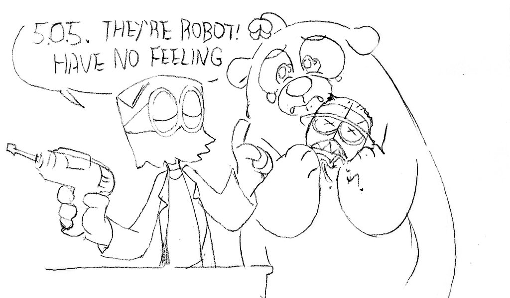 #Villainous #Demencia #drFlug #hatbot
And I the only one who think hatbots are cute???? 