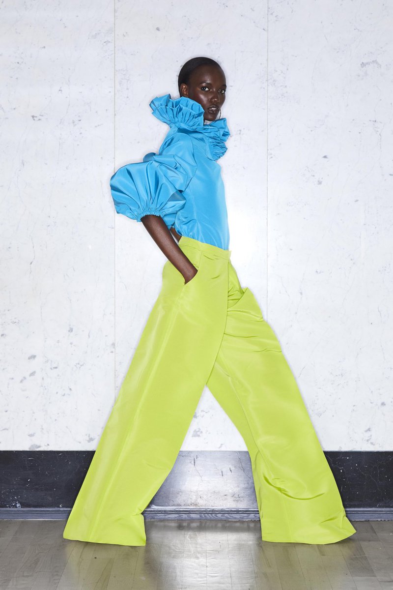 Hair2_Adrian's tweet photo. SS2020 Greta Constantine ..Model.. Herieth Paul https://t.co/lndLXYg8c8 https://t.co/W1HFkheBCw