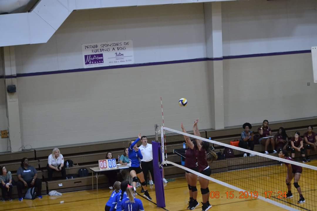 VolleyballGrove's tweet photo. At the Eustace tournament the girls fought hard. We were down 0-13 and we fought back to bring the score within 2. Waiting to see where we fall in the tournament on Saturday. https://t.co/sKfF2movGb