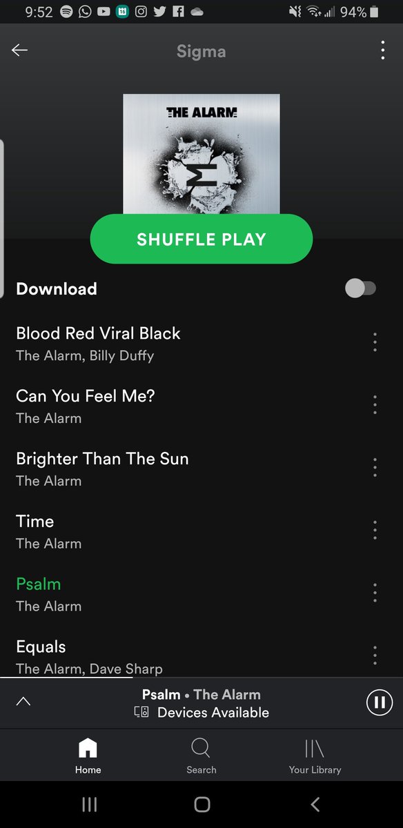 DanniBoston's tweet photo. Surrender my passion @thealarm #repeat #psalm #FridayVibes #OnTourAge #newmusic #sigma https://t.co/ljvdmPVC0K