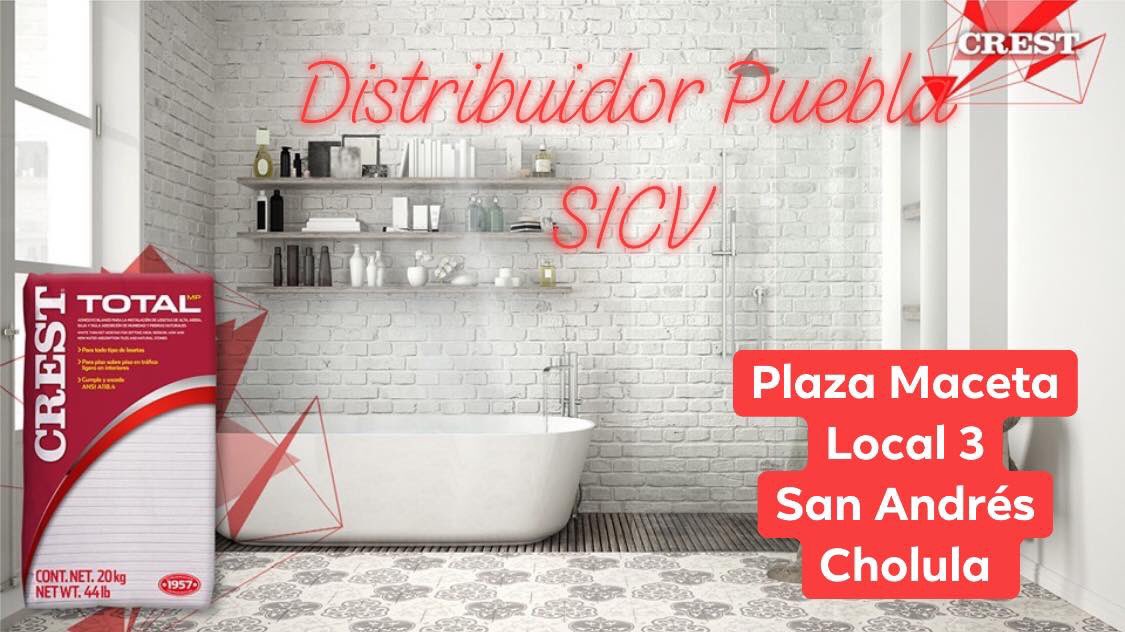 sicvdc's tweet photo. ¿Buscas un adhesivo multiusos? Crest Total MP adhiere desde pisos, azulejos cerámicos, porcelánicos hasta piedras naturales en mortero y concreto.
De venta en #SICV  #DistribuidoresMayoristasPuebla https://t.co/AHlT85rEV3