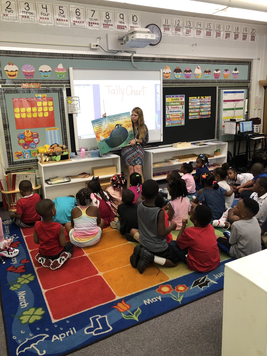 FossaluzzaAmy's tweet photo. Ms. Cranston rocking it out in K!!!! @JFKennedyElem @DiyanaJones @APKennedyMont https://t.co/25tiFwaHAW