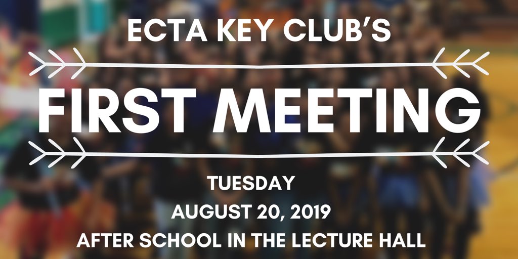 HEY TITANS!! Our first Key Club meeting of the year is THIS TUESDAY in the LECTURE HALL! We hope to see you there! 💙🔑