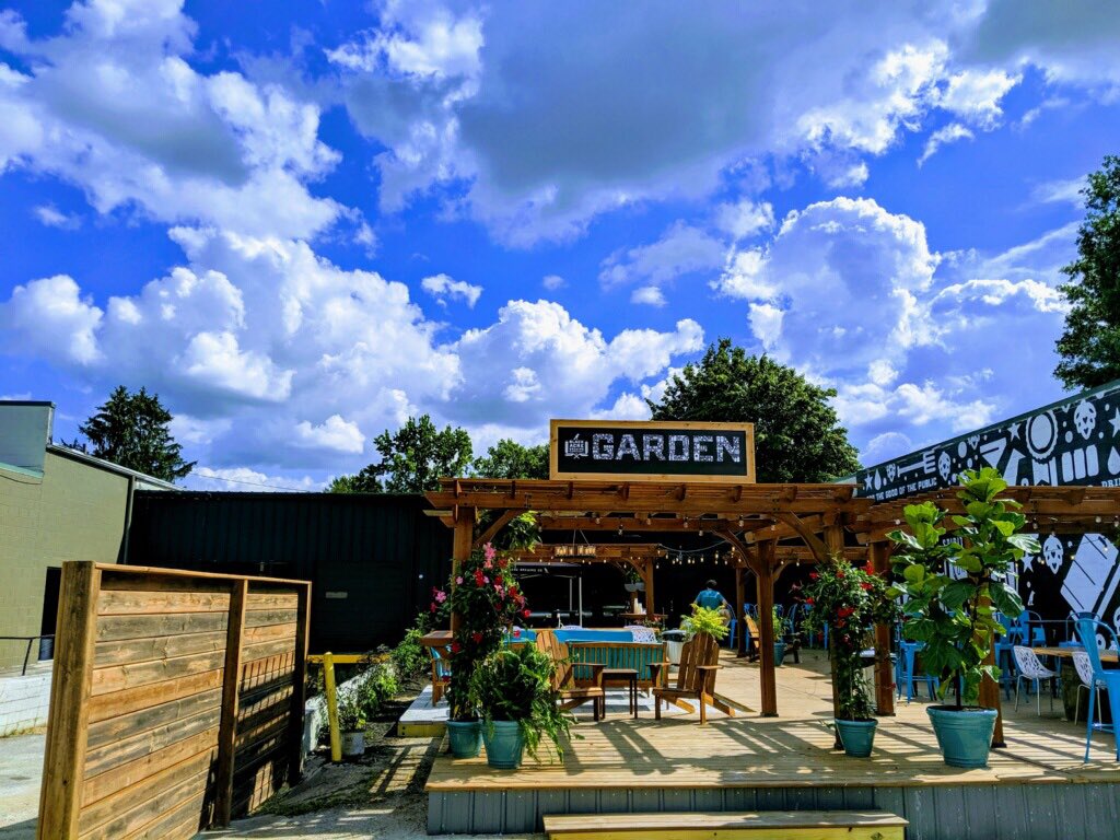 BABCSales's tweet photo. #bagarden is up and running.  We’ll be pouring until 10.  Bring the kids &amp; the dog.  Bring snacks.  #forthegoodofthepublic https://t.co/0WcMIZS7TQ