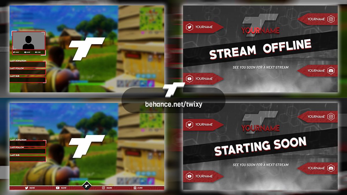 TwiXy_Design's tweet image. Stream Pack for sale ! 🎨

Price in DM 📨
Work : behance.net/twixy

RT 𝘅 FAV ❤️
