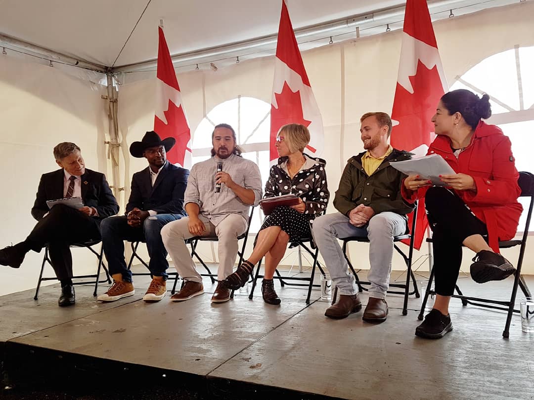 art_inuk's tweet photo. In addition to operating Urban Inuk, I do some arctic sports workshop facilitation for youth with an incredible organization called Strength, Masculinities and Sexual Health. I was very happy to rep FOXY/SMASH today as WAGE announced awarding $125,000 to SMASH. https://t.co/Wzn9FXkD3l