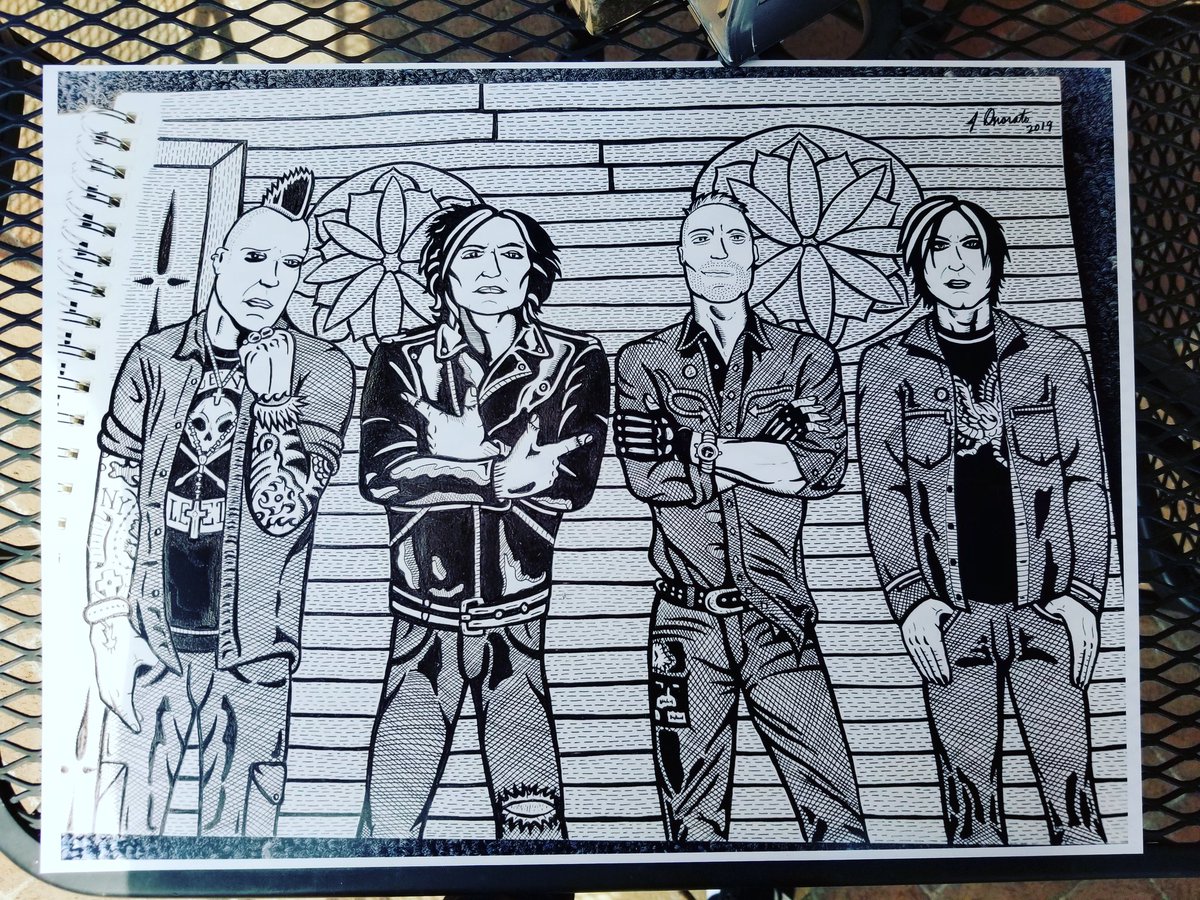 TheBulletBoys's tweet photo. We Love Fan Art Work!!! Mt✌🏼🖤☠ @TheBulletBoys #marqtorien #nickrozz #chadcmac #tinybiuso https://t.co/RhKwW6VEeU
