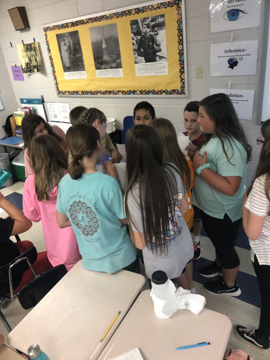 tammy_brown_edu's tweet photo. Today we got up and #moved while reviewing our 5th grade history &amp; learned a new strategy! #humantimeline #ignitexcellencemcss #theCOLTway https://t.co/hGBwFjQgrK