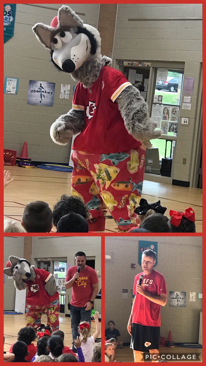 Thank you to our Ray Marsh Student Council for bringing in KC Wolf. He did a great job of explaining the ABC’s of success to us. Our class is definitely going to incorporate this into our team.#RayMarsh #SMSD