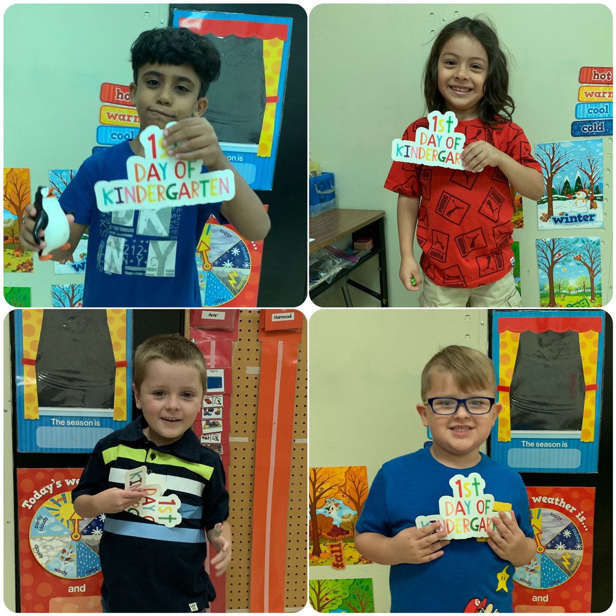 IFAS_1's tweet image. Big smiles for the first day of kindergarten! @LyleDragons