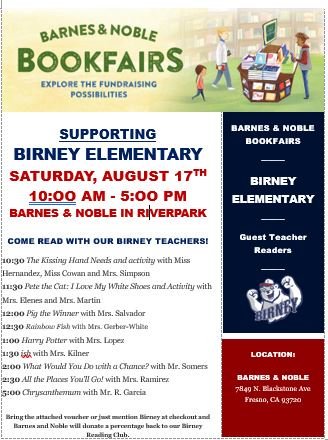 BirneyBears's tweet photo. Come join us at Barnes &amp; Noble tomorrow, our staff will be reading books and doing activities. https://t.co/D9DKlgv5oV