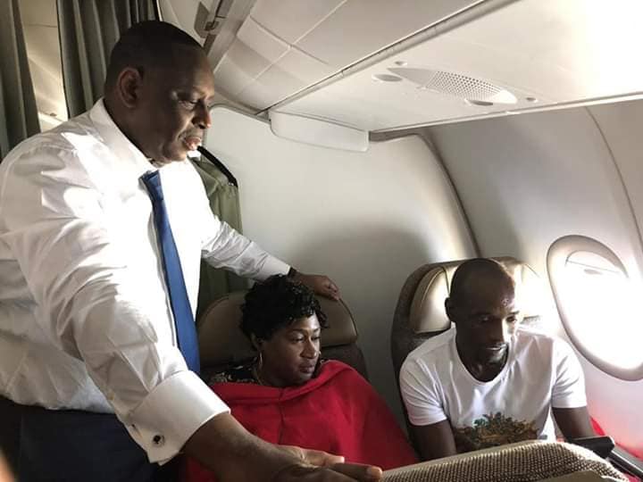 Ma belle soeur et Mon Président 
Deux fiertés pour moi