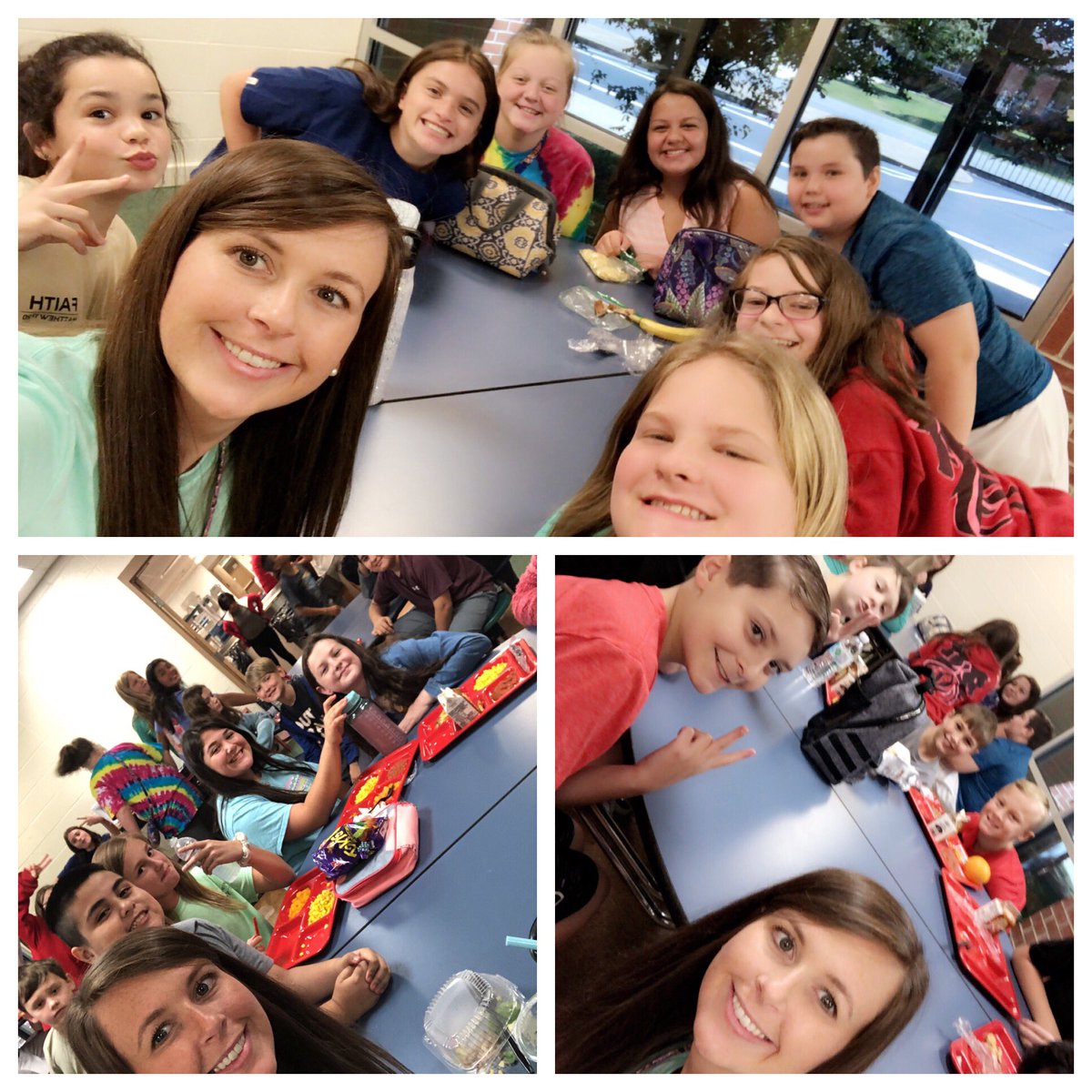 melanie_oliver1's tweet photo. Ate lunch with these awesome kiddos today, and it was so much fun! #Btothepowerof4 #greatconvos @AlbertvilleEES @robsims33 @MirandaBattles @kaseybwood https://t.co/ZRdFAUYIat