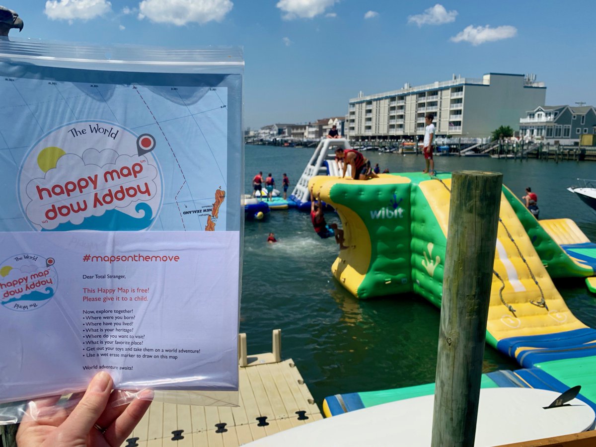 WholeWorldToys's tweet photo. Hello, NJ! Bye, bye summer. With school starting, #MapsOnTheMove jump starts curiosity and gets them learning without even knowing it. Get your World #HappyMap for geography/cultural learning at https://t.co/7qotmhtcjl. #worldgeography #globalcultures #internationalkids https://t.co/9ZIJxnSSuN